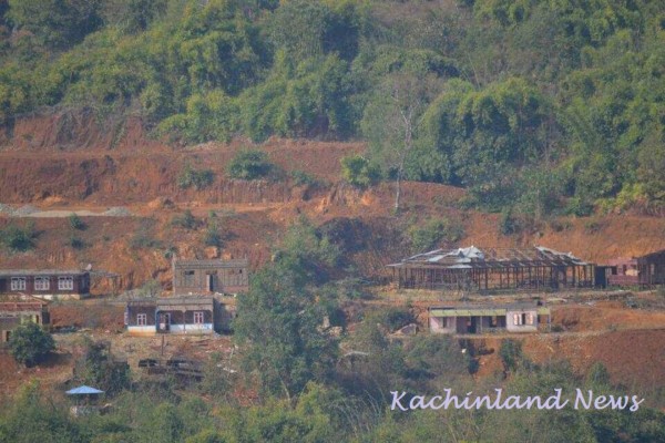 Burmese Army''s 101st LID troops seized KIA''s 6th Battalion''s buildings in Seng Ra